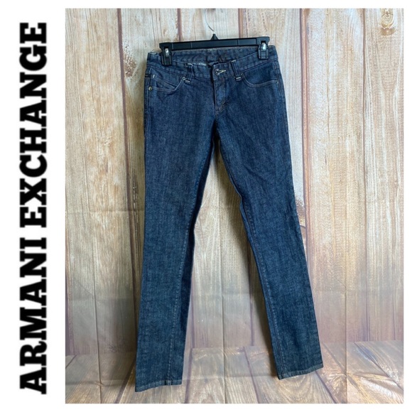 ➡️A/X Armani Exchange Straight Leg Denim Jean Size 2x31” - Picture 1 of 9
